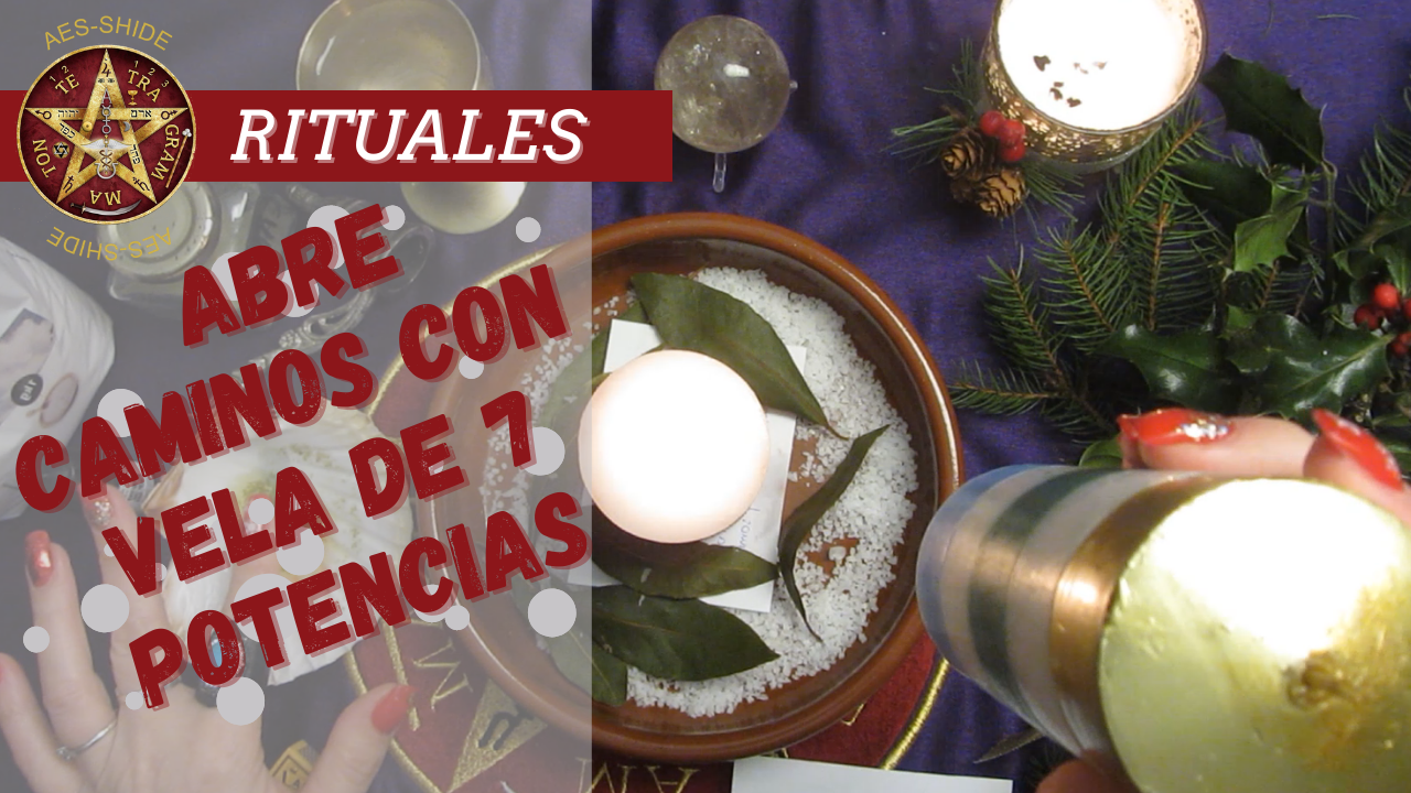 Ritual abre caminos con vela de 7 potencias