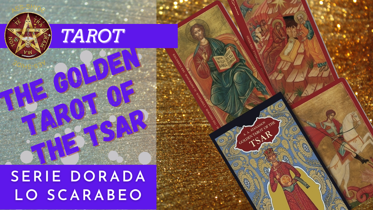Golden Tarot of the Tsar o tarot dorado del zar