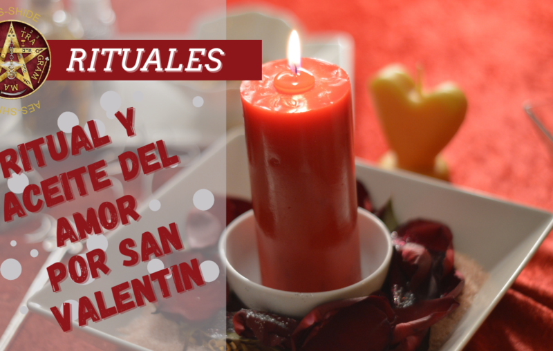 Ritual y aceite del amor por San Valentín