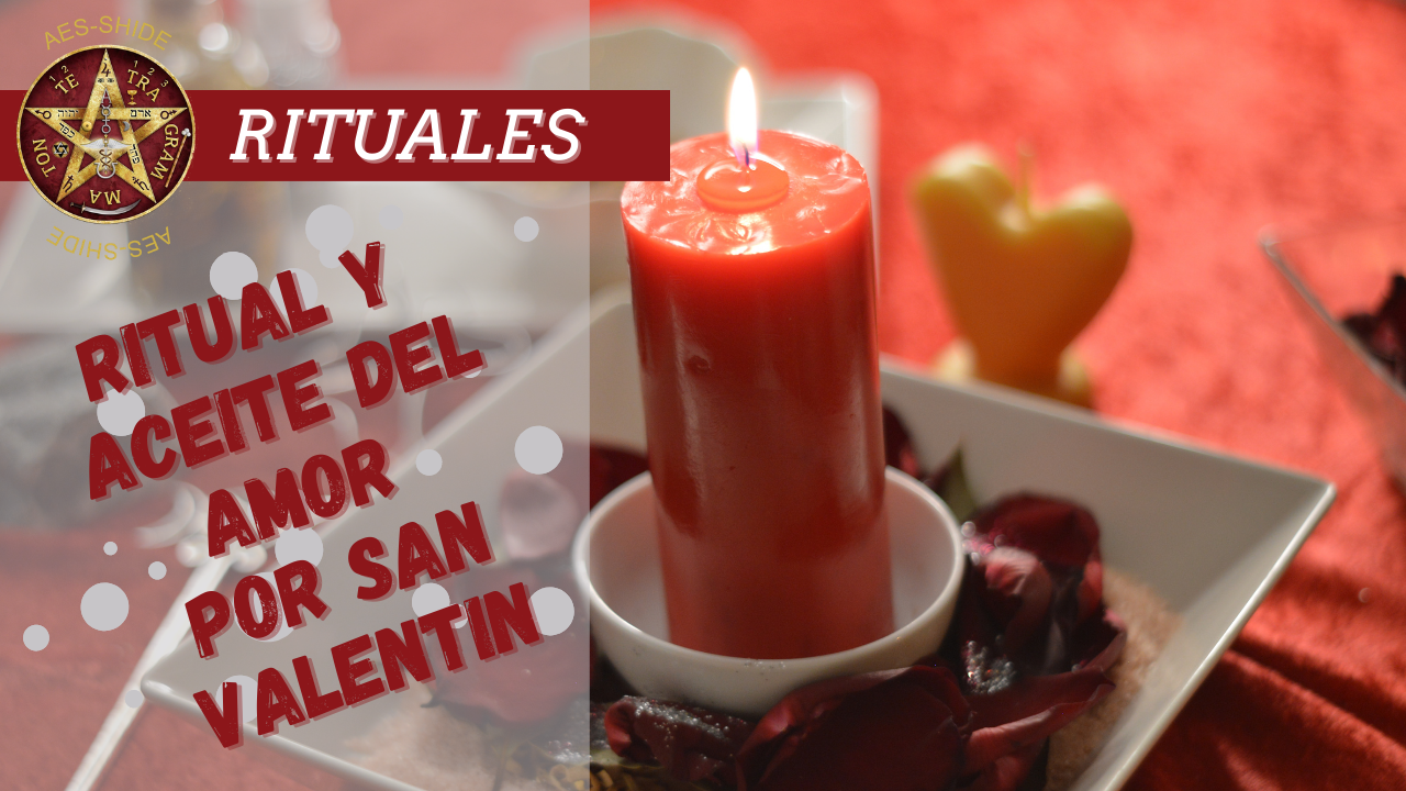 Ritual y aceite del amor por San Valentín